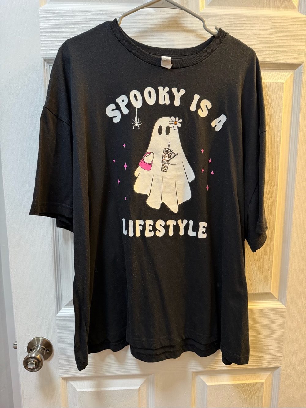 Women’s Black 'Spooky Is A Lifestyle' Graphic Tee